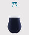 Damen-Badeanzug aus recyceltem Material blau SMOKING/weiss MULTICO