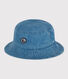 Kinder-Fischerhut aus blauem Denim