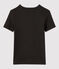 T-Shirt L’ICONIQUE mit V-Ausschnitt aus Bio-Baumwolle für Damen grau CITY CHINE