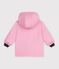 Ikonische Baby-Regenjacke einfarbig rosa