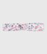 Kinder-Stirnband aus Popeline mit Blumenmuster