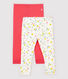 2er-Set Baby-Leggings für Mädchen