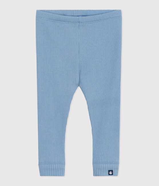 Baby-Leggings aus einfarbiger Baumwolle ADRIATIC