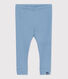 Baby-Leggings aus einfarbiger Baumwolle