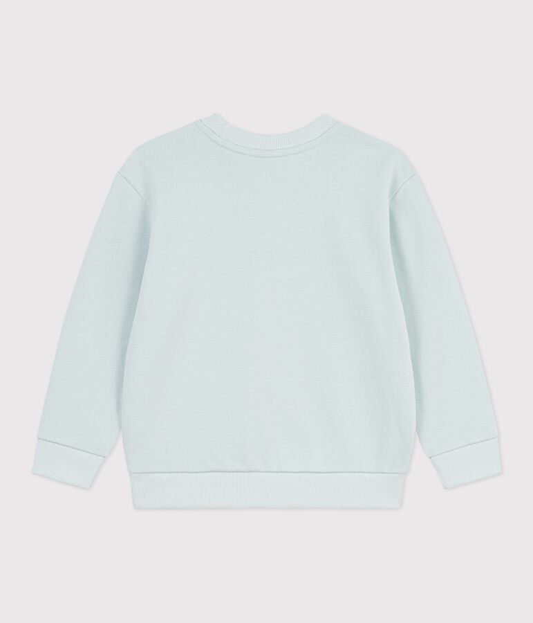 Kinder-Sweatshirt aus Baumwolle blau