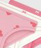 Set Kinder-Slips aus Baumwolle mit Herzmotiv vielfarbig