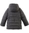 Mädchen-Winterjacke aus wasserabweisendem Flanell grau SUBWAY CHINE