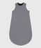 Gestreifter Babyschlafsack aus Baumwolle, TOG 0,5 blau SMOKING/weiss MARSHMALLOW