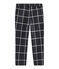 Strickhose mit Karomuster für Mädchen schwarz CITY/weiss MULTICO