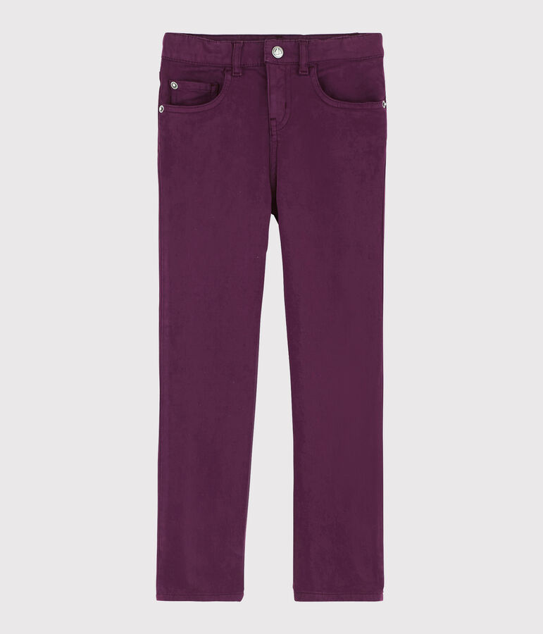 Kinderhose f&uuml;r M&auml;dchen violett