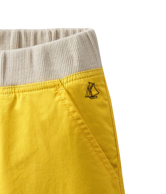 Jungen-Shorts gelb Ble