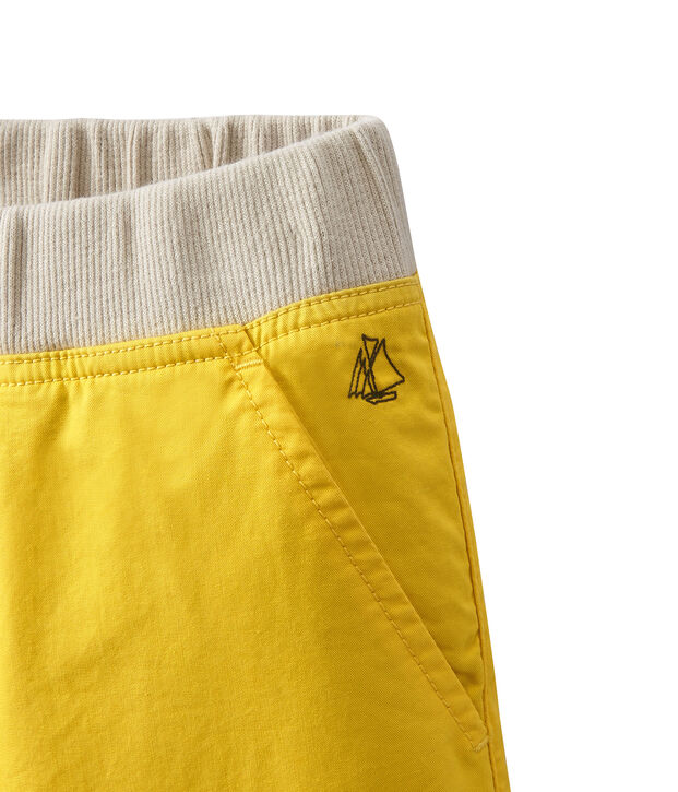 Jungen-Shorts gelb Ble