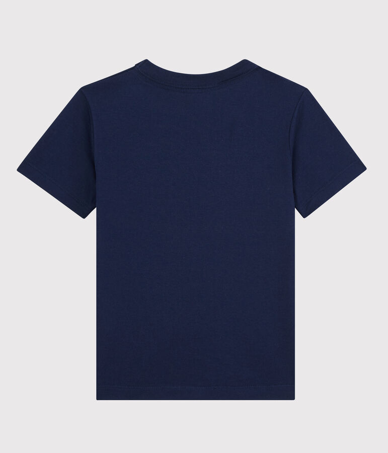 Kurz&auml;rmeliges T-Shirt aus Baumwolle f&uuml;r Jungen blau