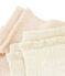 Set aus zwei Paar Kinderstrümpfe für Mädchen weiss MARSHMALLOW/rosa MINOIS