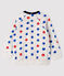 Baby-Sweatshirt aus Doppeljersey für Jungen grau BELUGA/weiss MULTICO