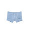 Ringelgestreifte Jungen Boxershorts blau ALASKA/weiss ECUME