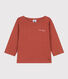 Langärmeliges Baby-T-Shirt aus Baumwolle