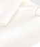 Baby-Schlafanzug mit Herz-Print weiss MARSHMALLOW