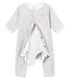 Unisex Baby Strampler mit integriertem Body