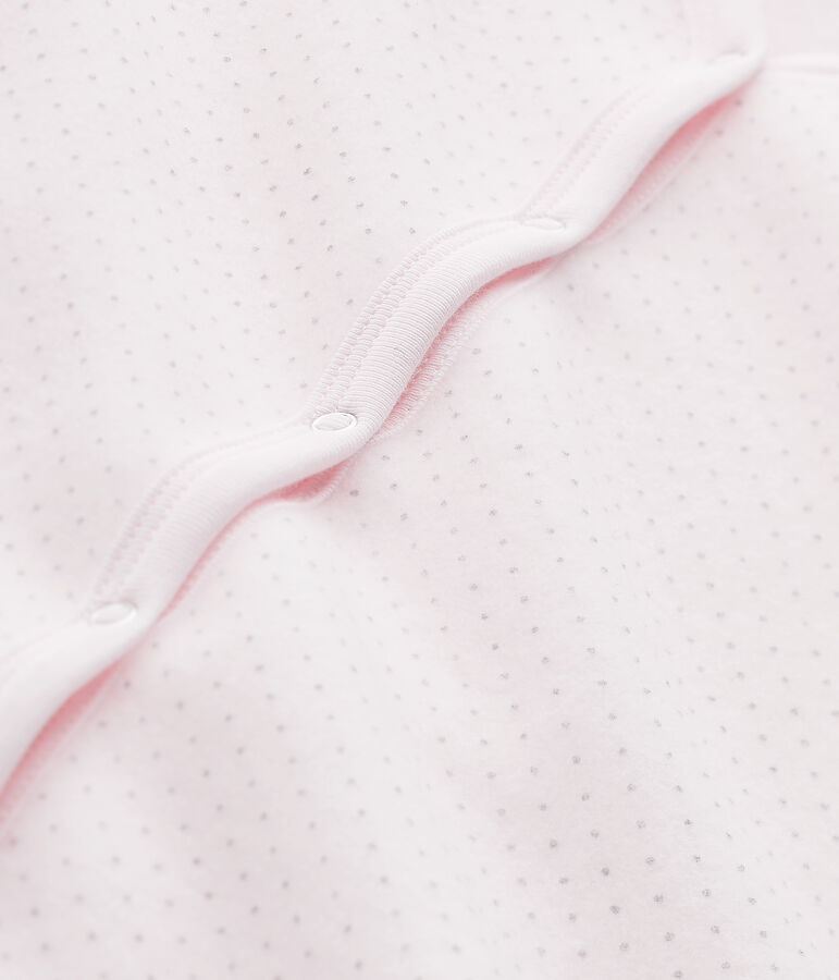 M&auml;dchen-Overall aus Fleece rosa VIENNE/grau MISTIGRI