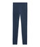 Kinder-Legging Mädchen blau HADDOCK/weiss MULTICO