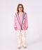 Ikonische Kinder-Regenjacke einfarbig rosa