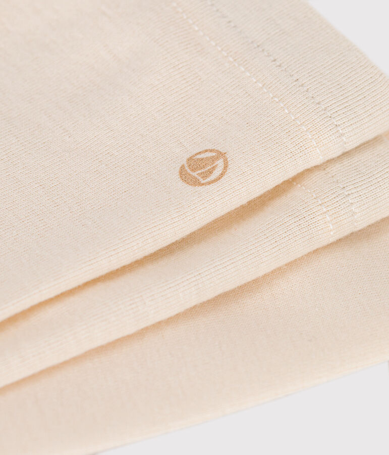 Baby-Leggings aus Baumwolle naturfarben