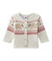 Unisex-Baby-Cardigan aus Jersey grau MONTELIMAR CHINE
