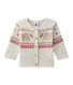 Unisex-Baby-Cardigan aus Jersey