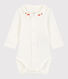 Baby-Body aus Bio-Baumwolle mit besticktem Kragen