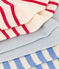 3er-Set gestreifte Kindersocken aus Baumwolljersey variante 1