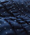 Gemusterte baby-legging mädchen blau HADDOCK/weiss MULTICO