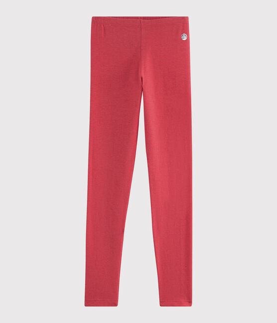 Kinder-Leggings aus Jerseystoff für Mädchen rosa POPPY