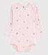 Langärmeliger Baby-Body Mädchen