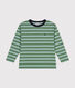 Langärmeliges Kinder-T-Shirt aus feinem Jersey für Jungen