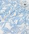Kurzärmelige Kinder-Bluse mit Kirschmuster blau MARSHMALLOW/ PORCELANA