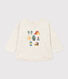 Langärmeliges Baby-T-Shirt aus Doppeljersey