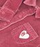 Kinder-Hemd aus einfarbigem Feincord rosa