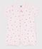 Baby-Kurzoverall aus Baumwolle mit Blumenmotiv rosa BARELY/ MULTICO