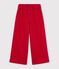 Kinder Wide-Leg Jogginghose aus Baumwolle rot