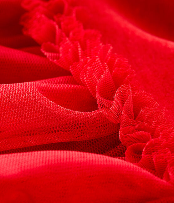 Babykleid für Mädchen rot TERKUIT