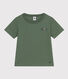 Gemustertes Jungen-T-Shirt aus leichtem Jersey