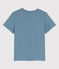 GERADES T-Shirt mit Rundhalsausschnitt aus Bio-Baumwolle Damen blau ROVER