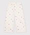 Kinder Wide Leg-Hose aus Baumwolle naturfarben/vielfarbig