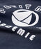 Sport-T-Shirt für Jungen blau SMOKING