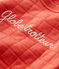 Gestepptes Baby-Sweatshirt aus Bio-Material. orange OURSIN