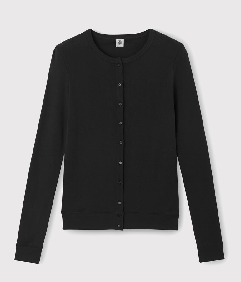 Cardigan f&uuml;r Damen schwarz