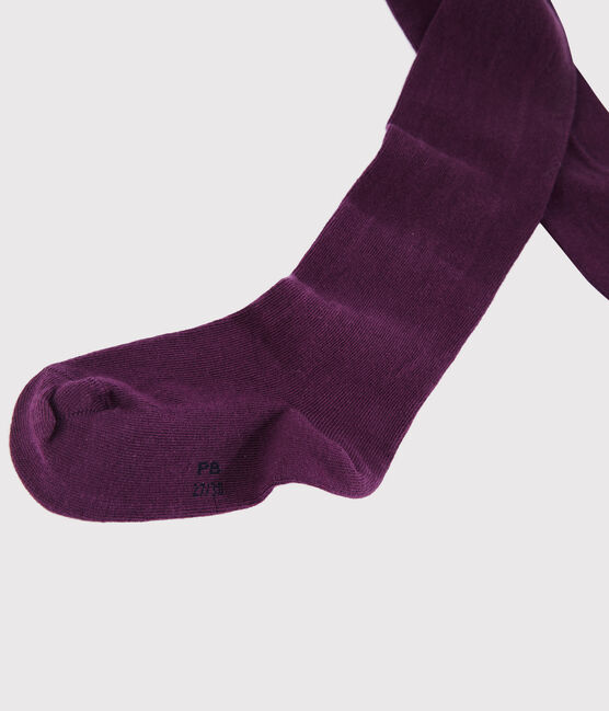 Kinderstrumpfhose Mädchen violett CEPAGE