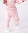 Baby-Hose aus einfarbiger Baumwolle rosa JOLI