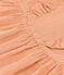 Kurzärmeliges Babykleid aus Baumwollgaze rosa SIENNA